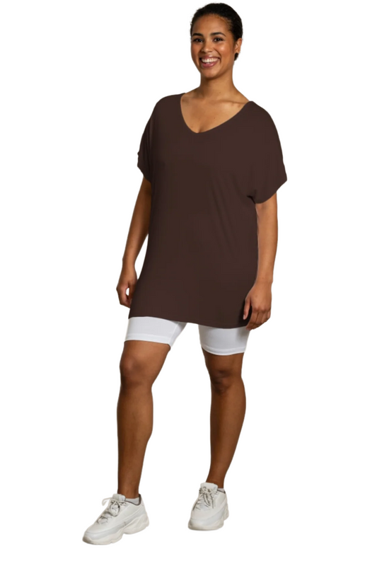 Amsterdam - T shirt brun