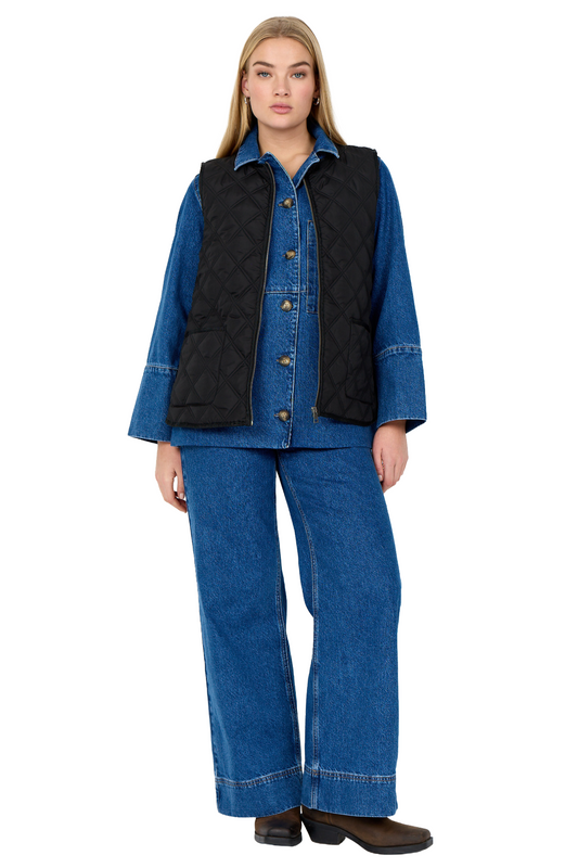Stacie 13 - vest sort