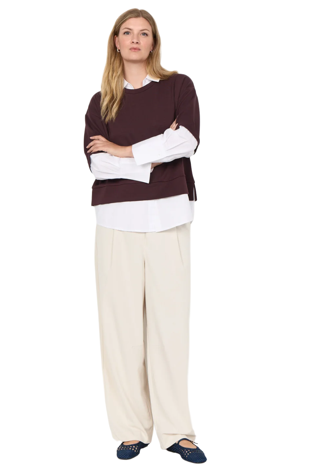 SABINA 114 - sweatshirt brun