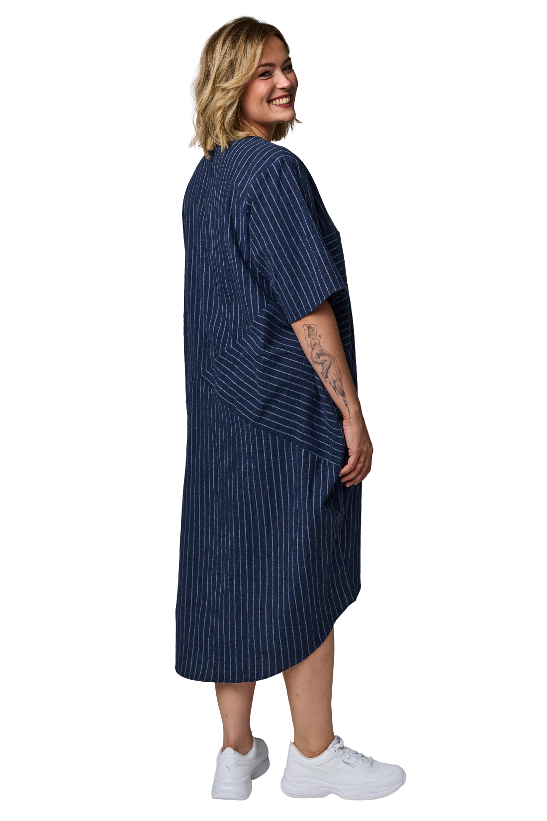 Tovea- kjole navy