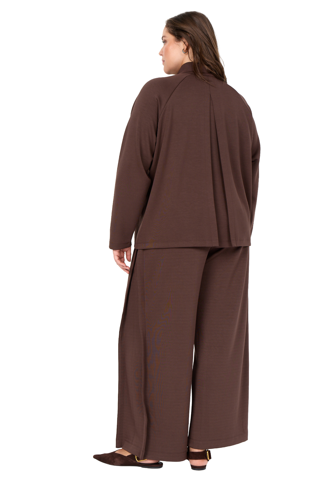 Sabina 92 - cardigan brun