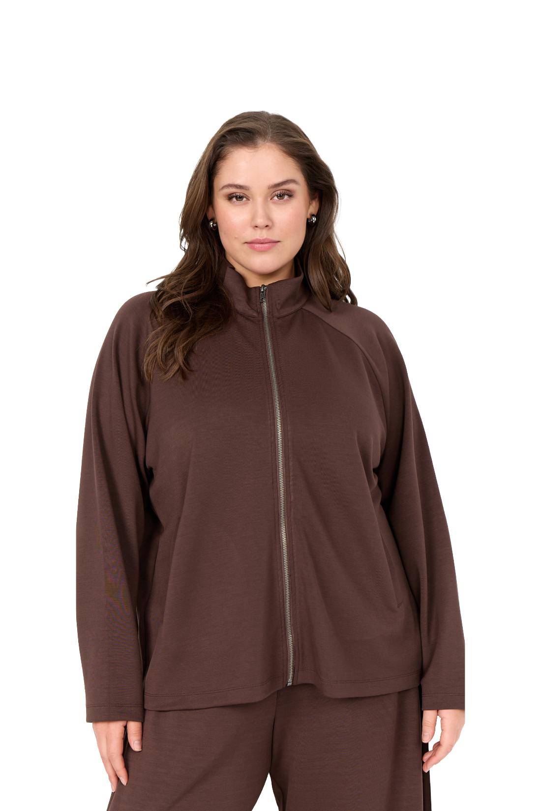 Sabina 92 - cardigan brun