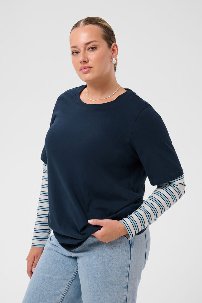 Kclorinda - bluse blå
