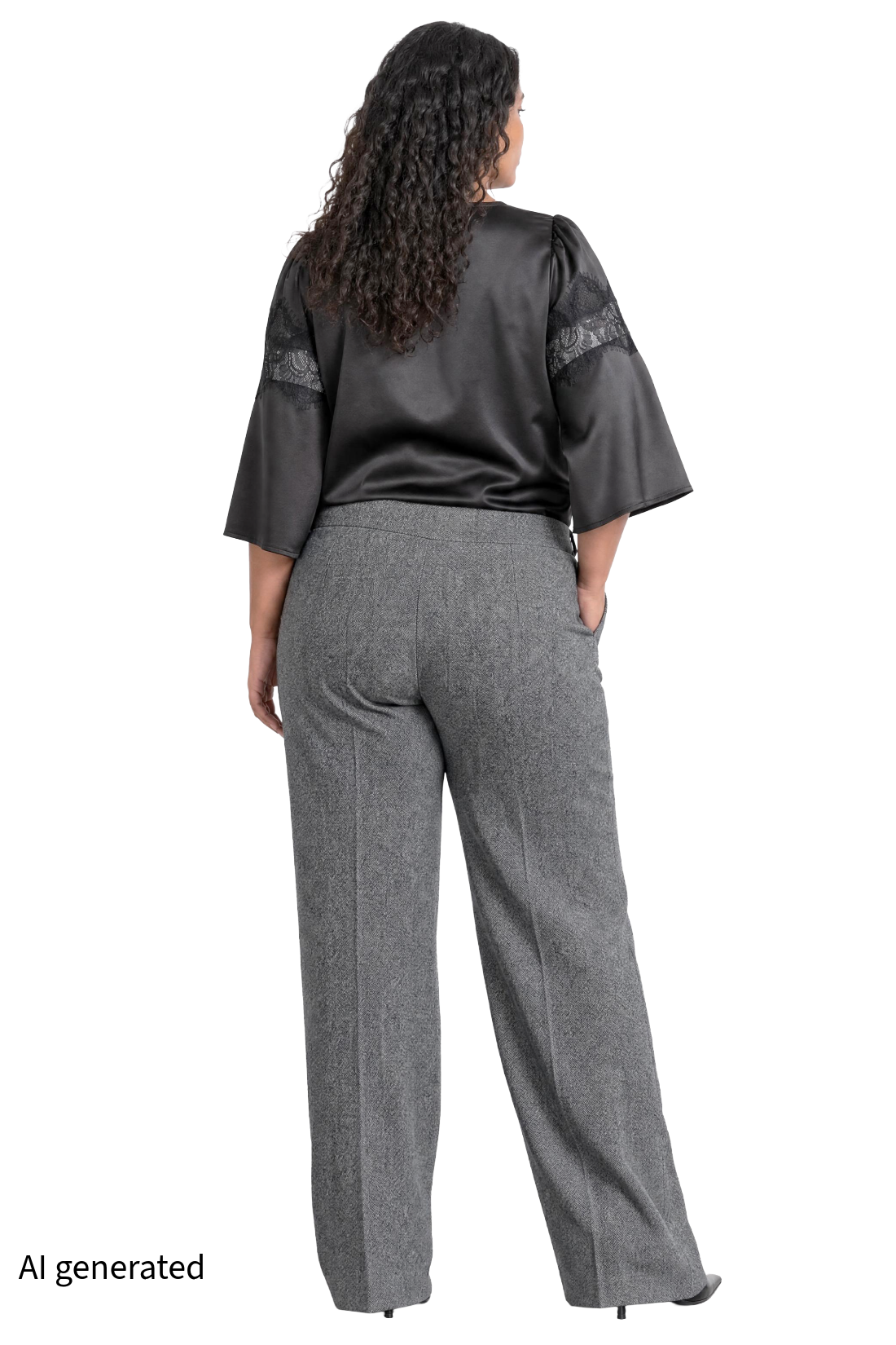 Amalia 10 - bluse sort