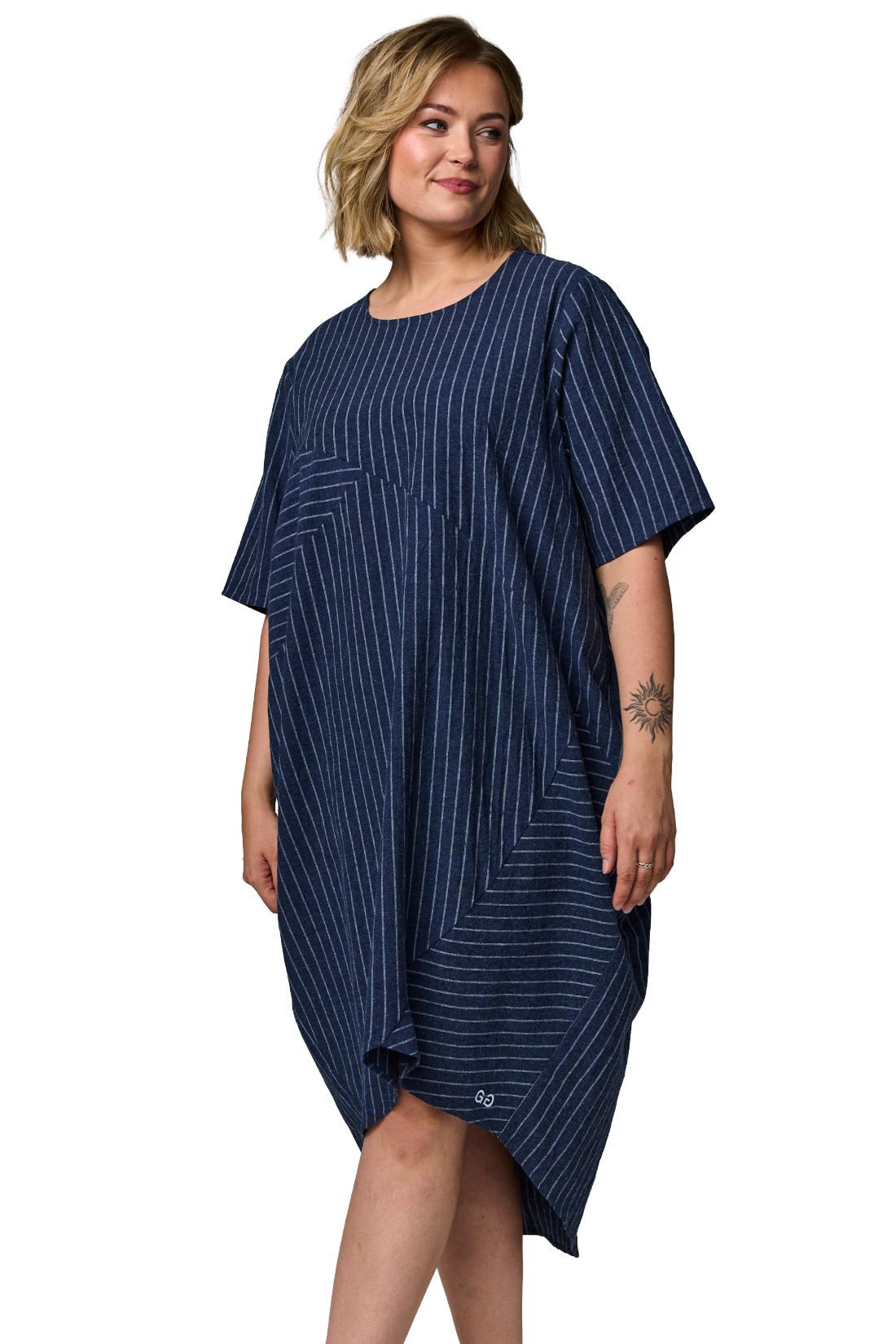 Tovea- kjole navy