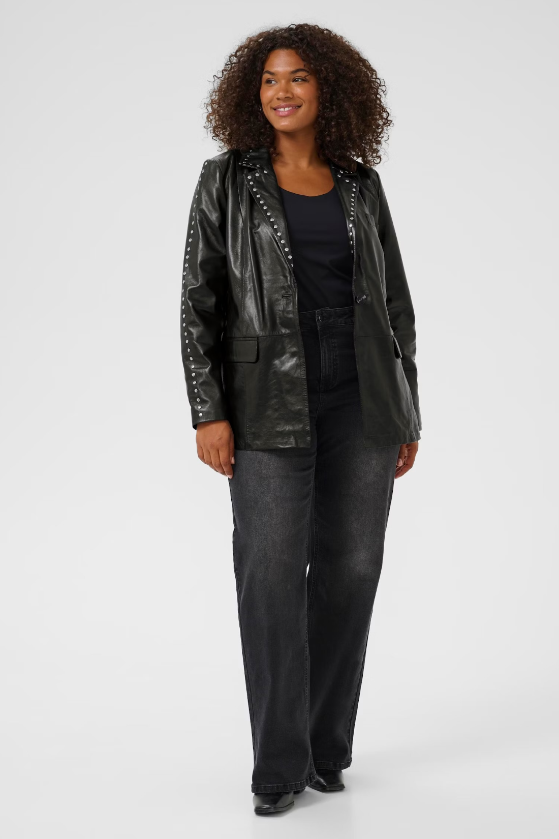 Kctera - læder blazer