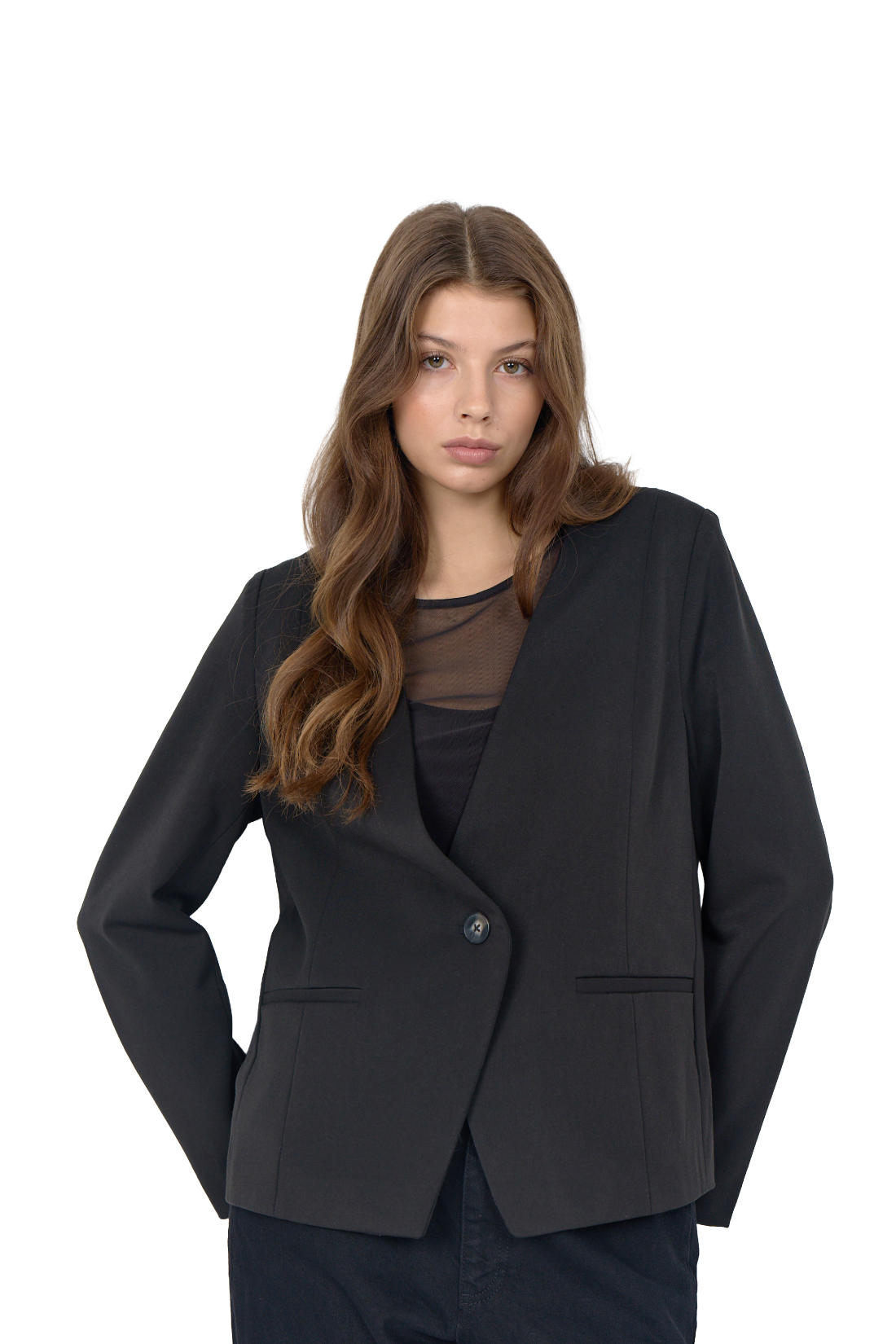 Katie 1 - blazer sort