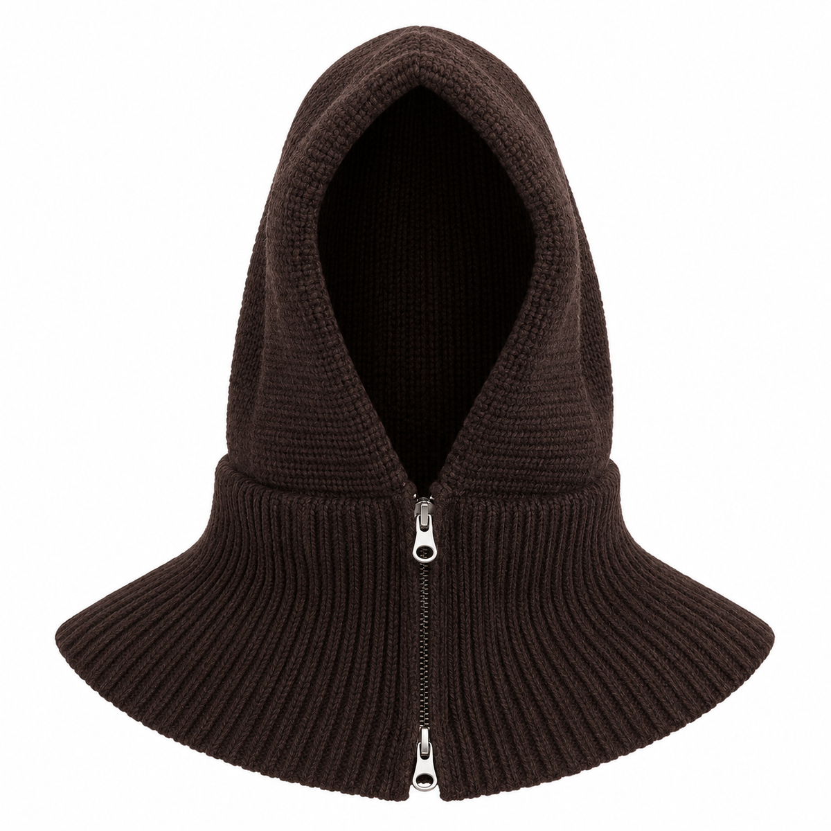Balaclava - brun lynlås