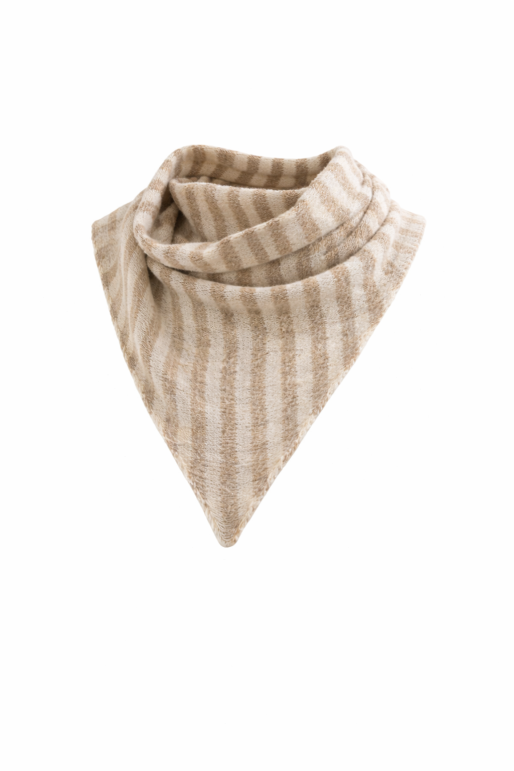 Tørklæde - strik beige