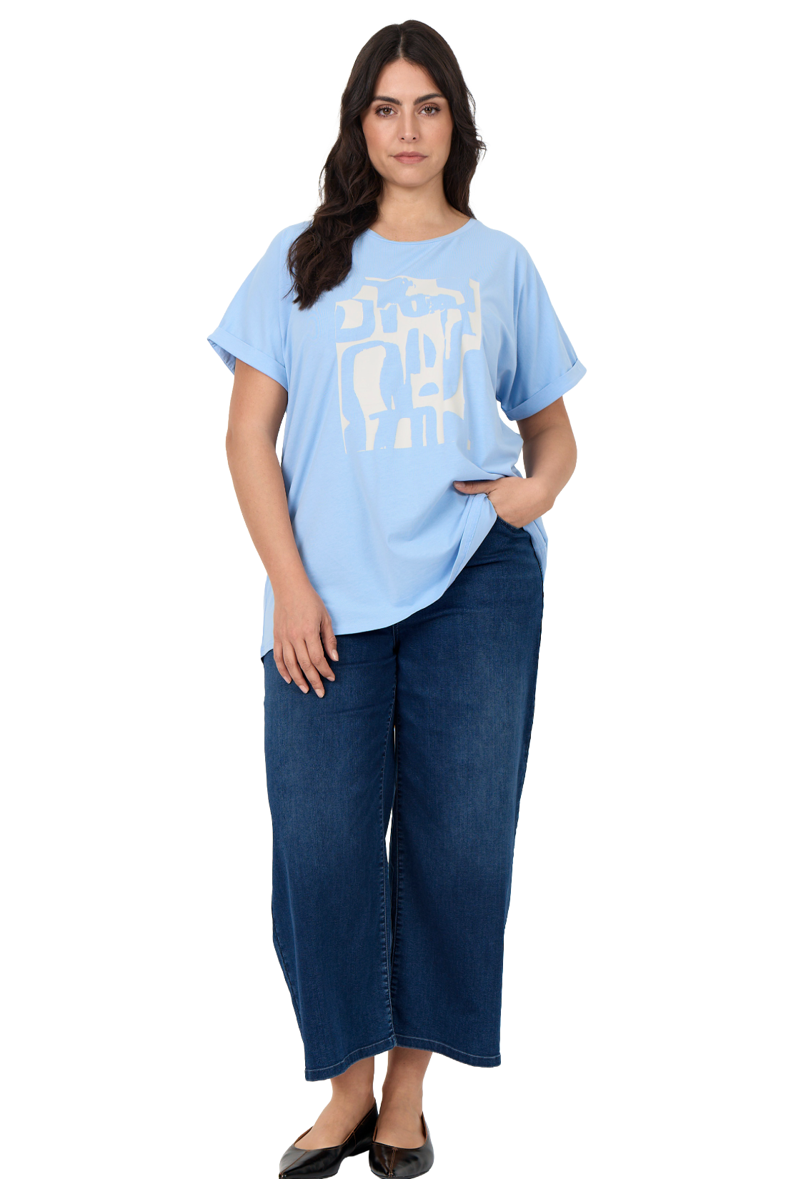 Helene 3 - T shirt blå