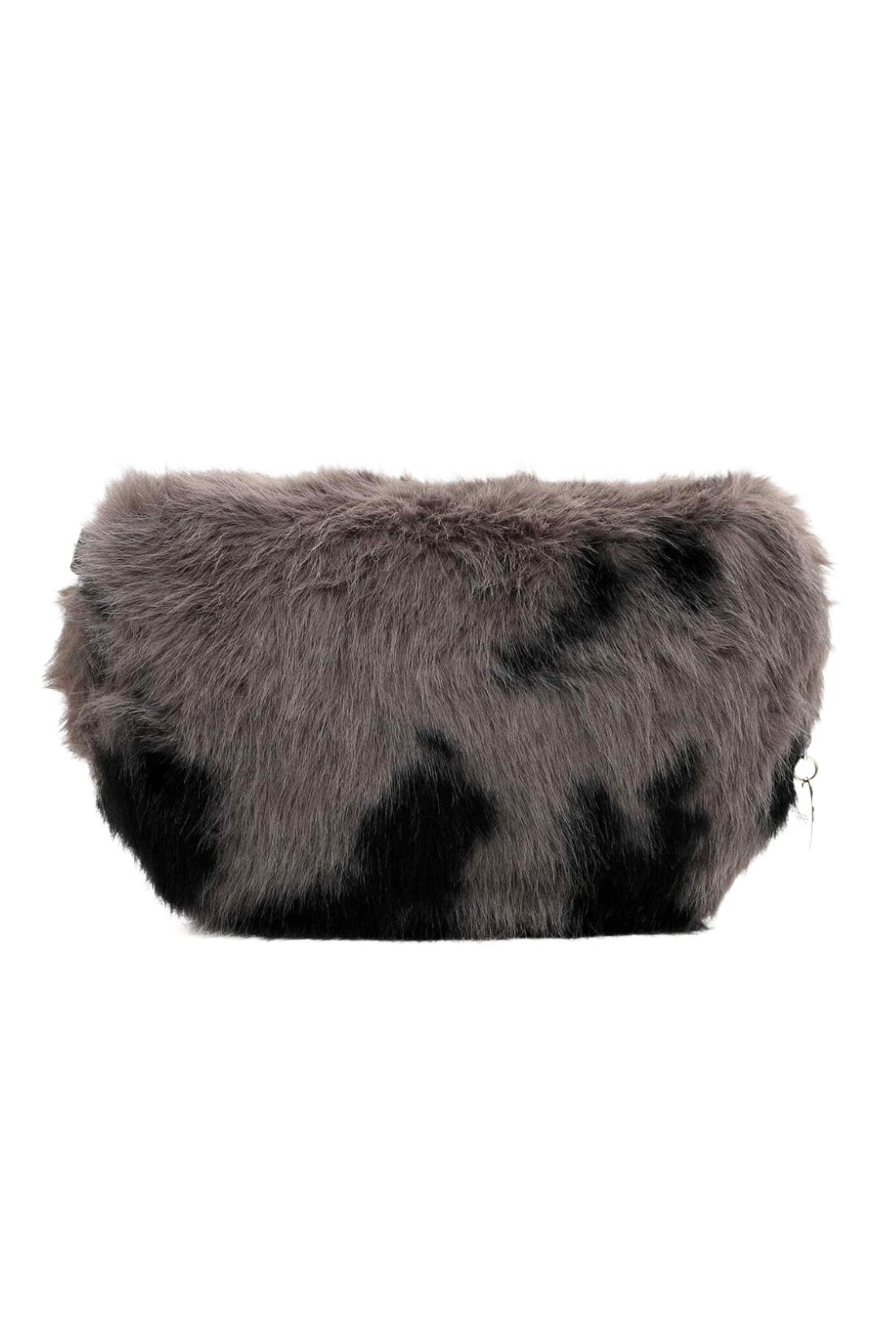 Bumbag pels grå/sort