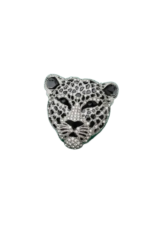 Pins leo sølv stor