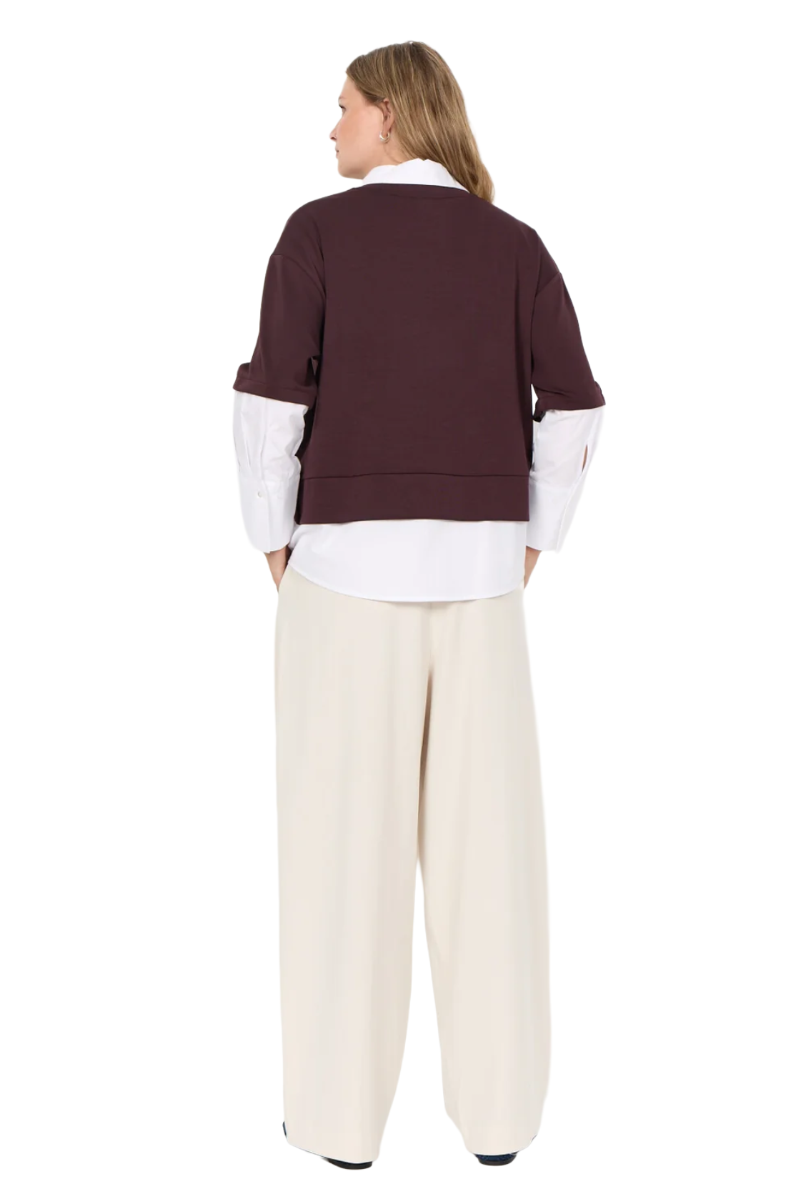 SABINA 114 - sweatshirt brun