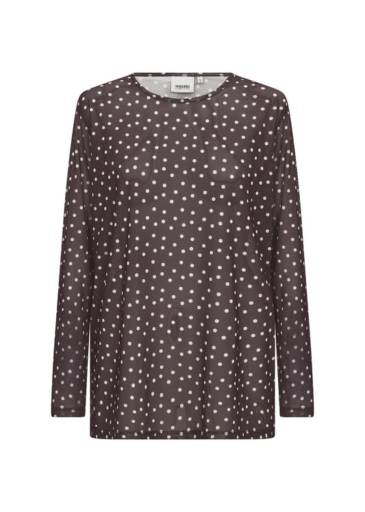 Marry - mesh brun