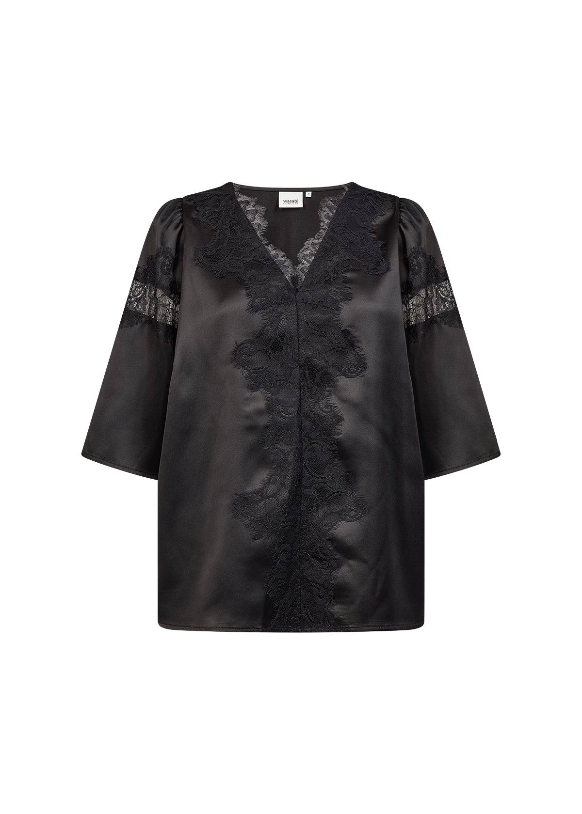 Amalia 10 - bluse sort