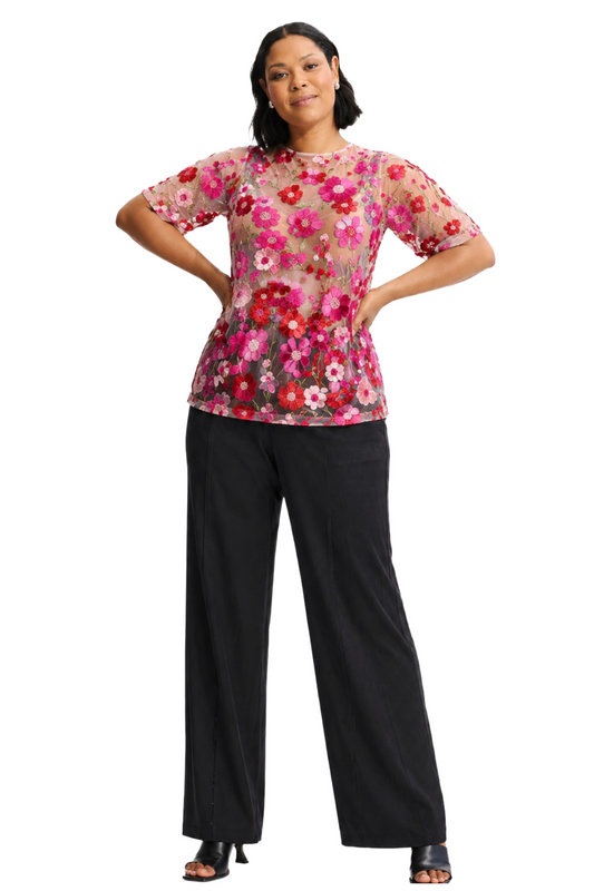 Any - flora bluse