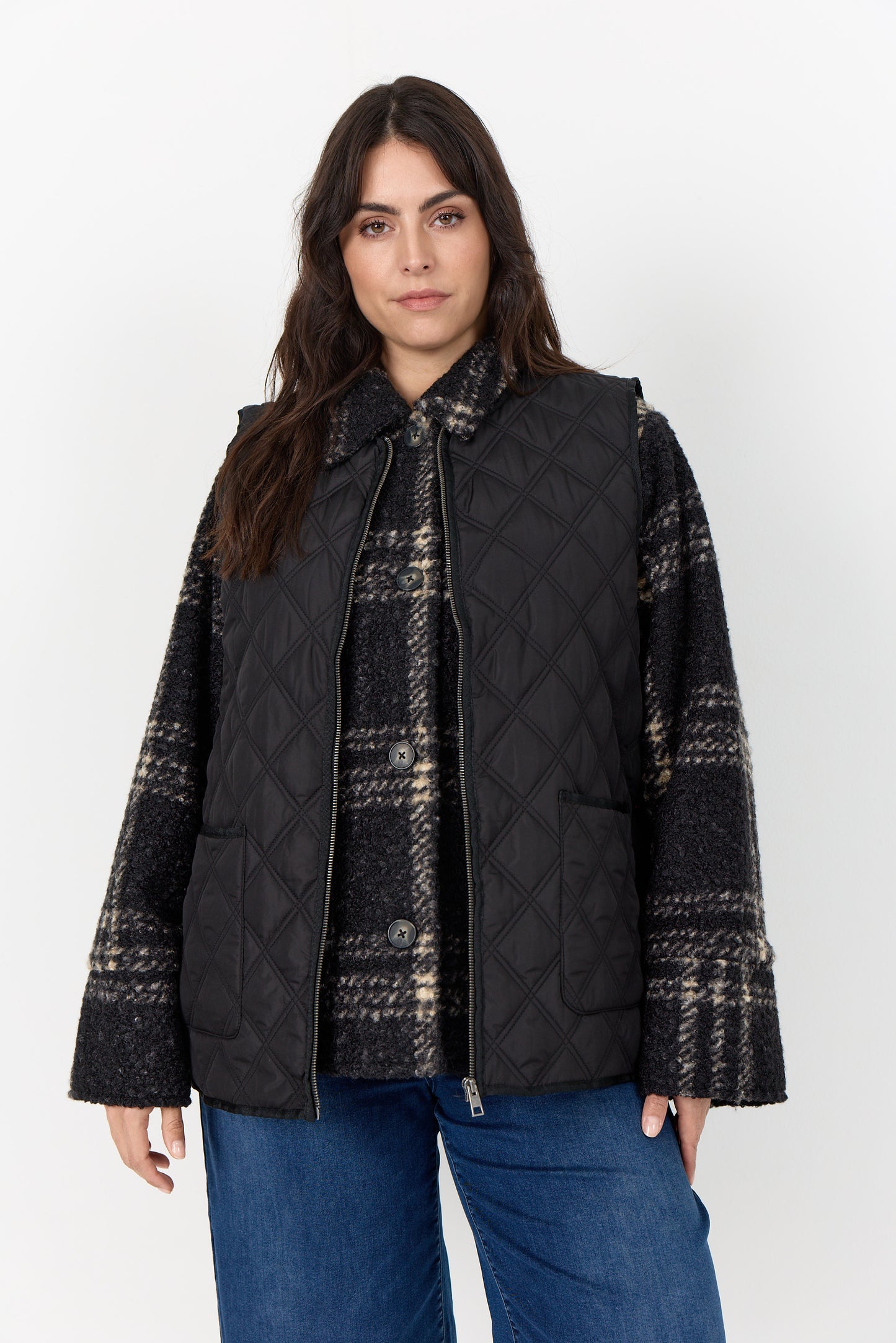 Stacie 13 - vest sort