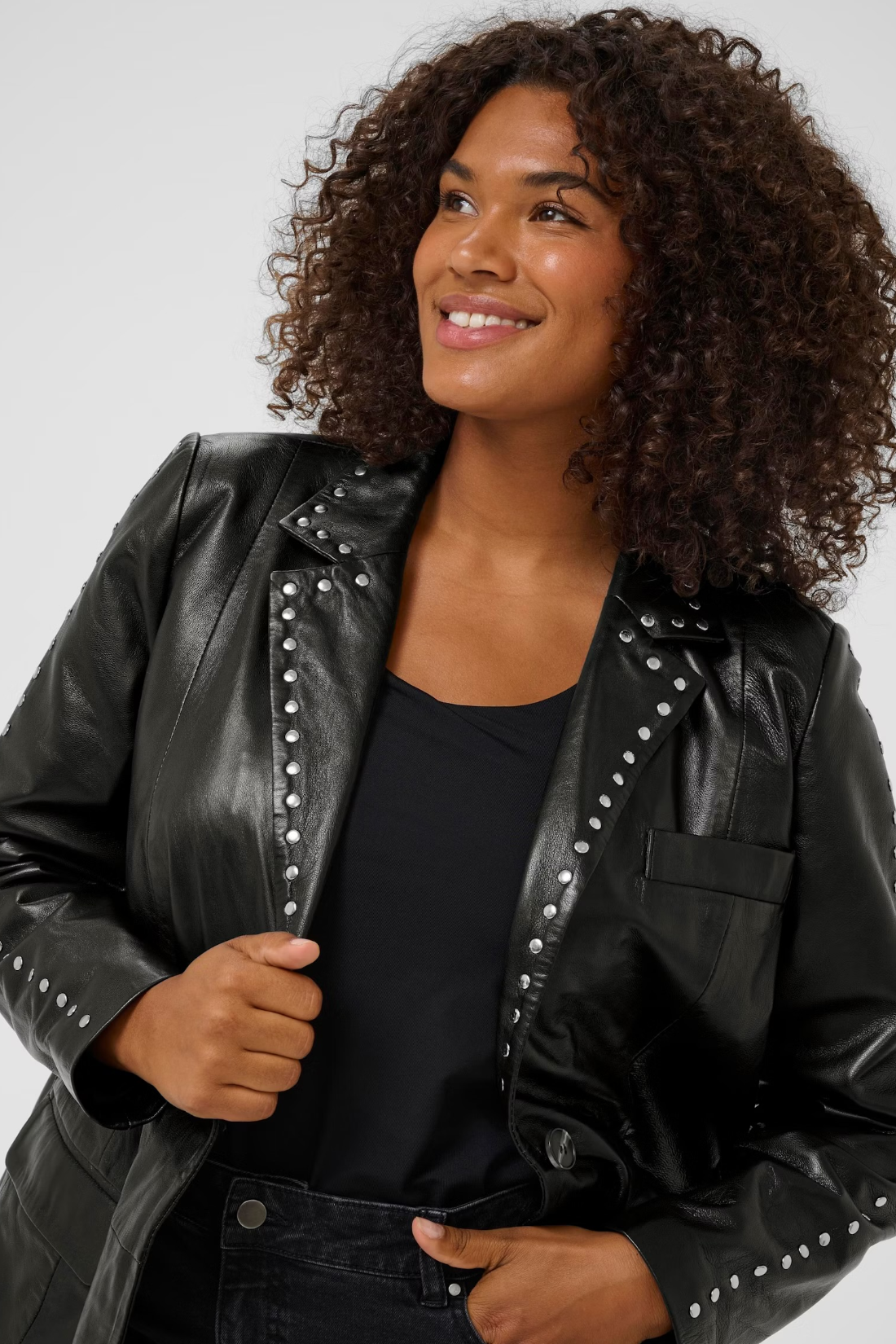 Kctera - læder blazer