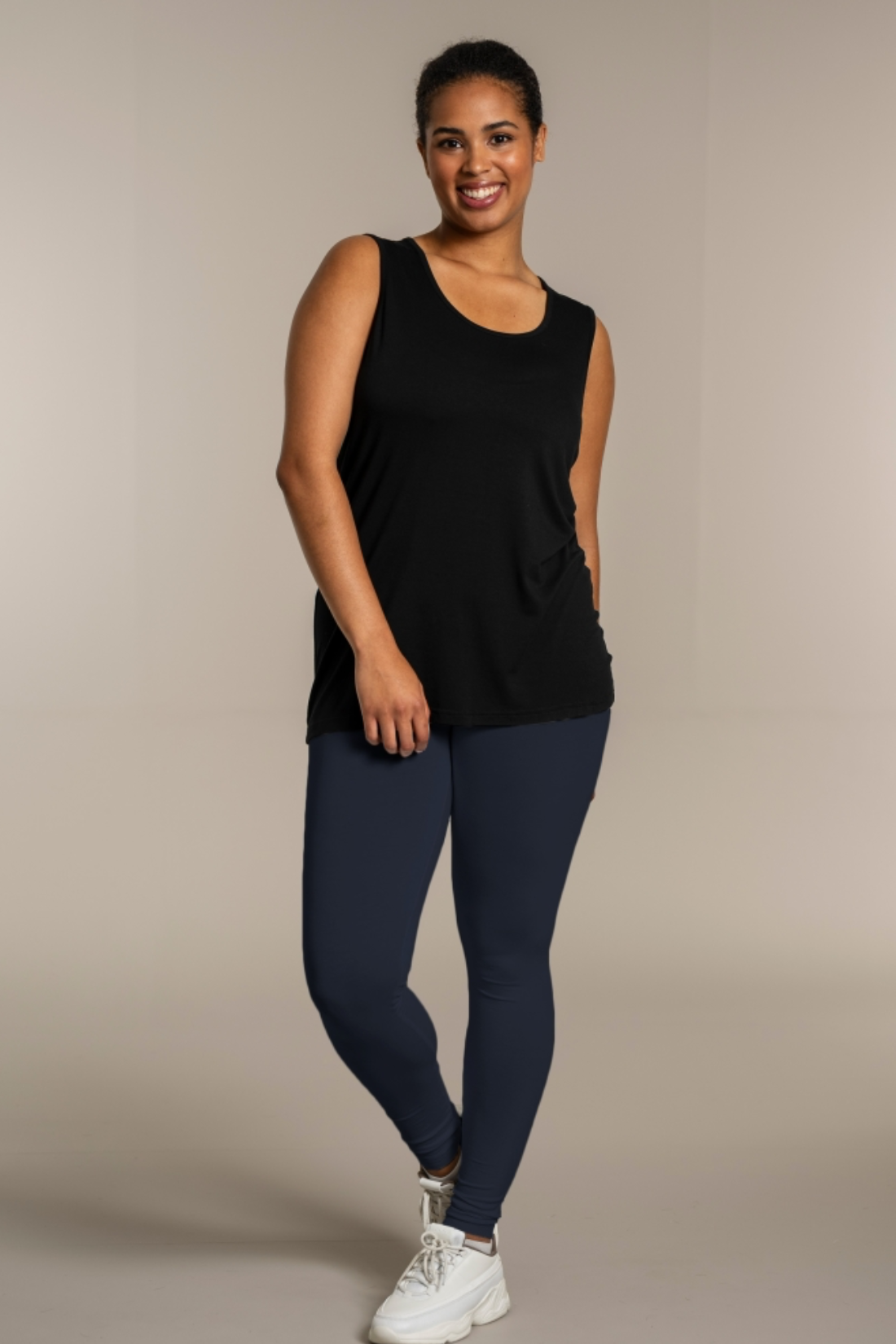 Amsterdam - leggings navy lang