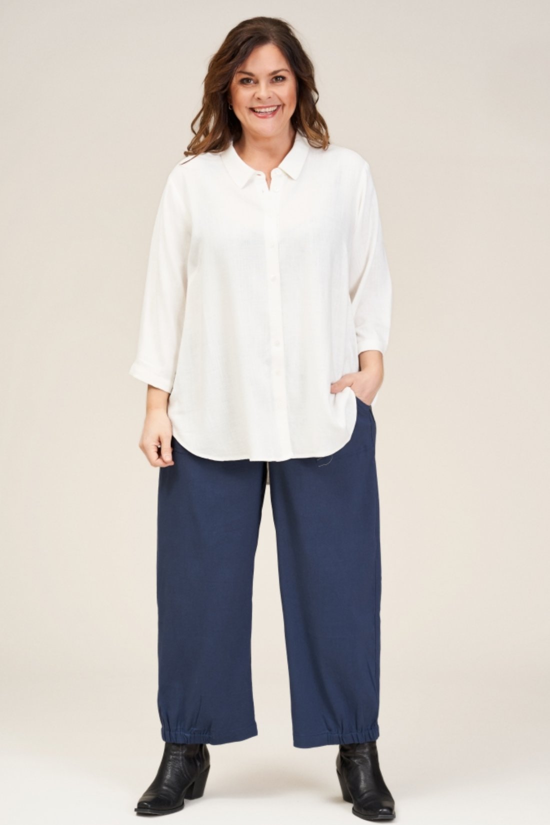 Clara - bukser navy
