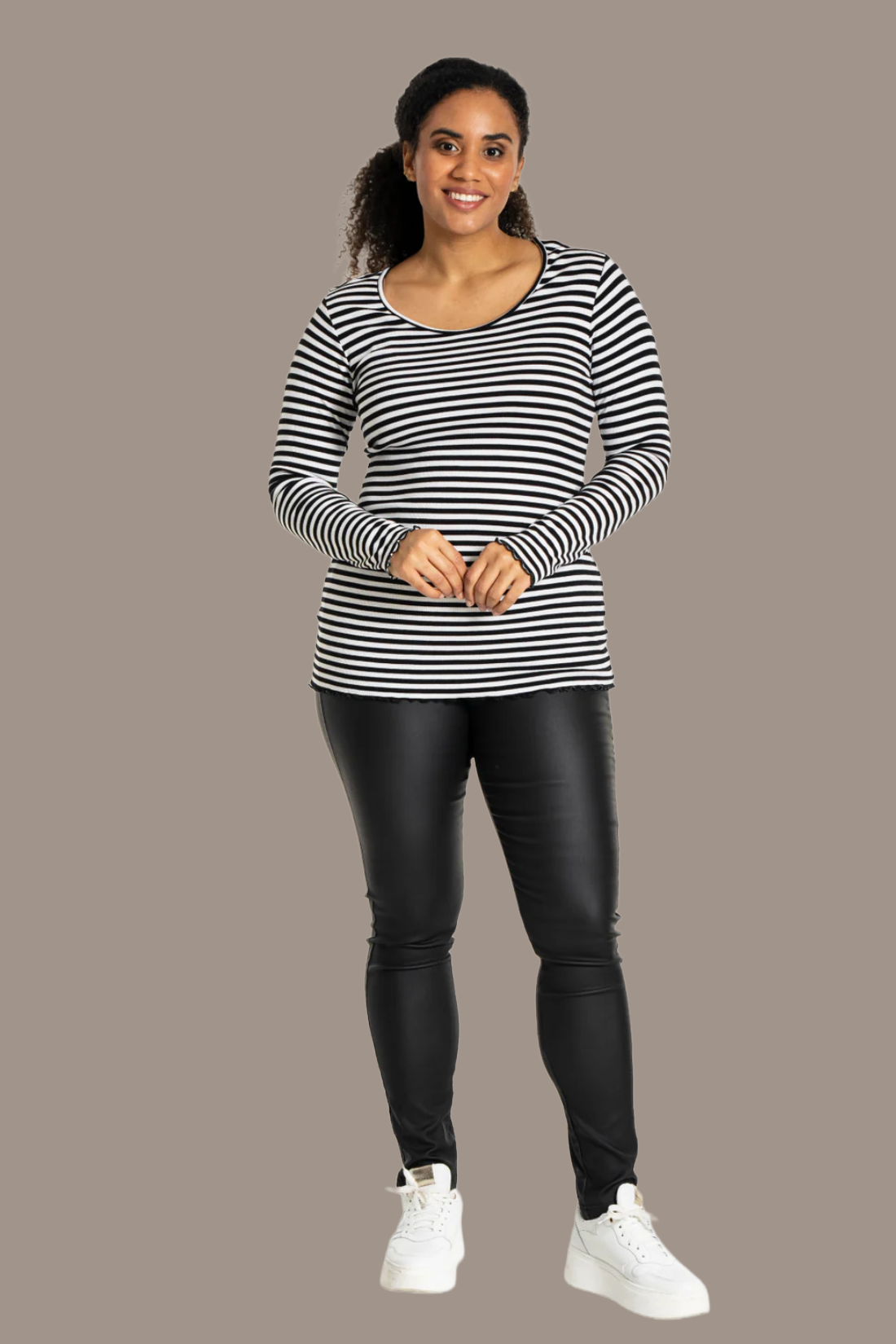 Bluse - rib sort