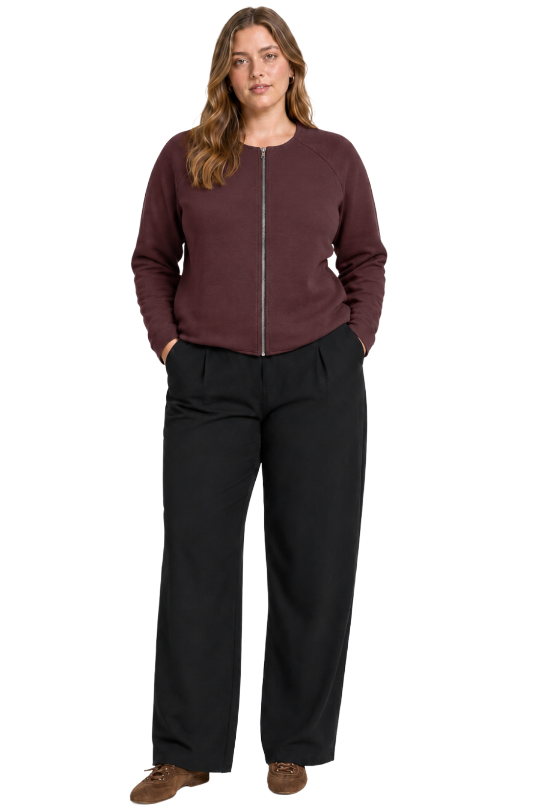 Sabina 111 - cardigan brun