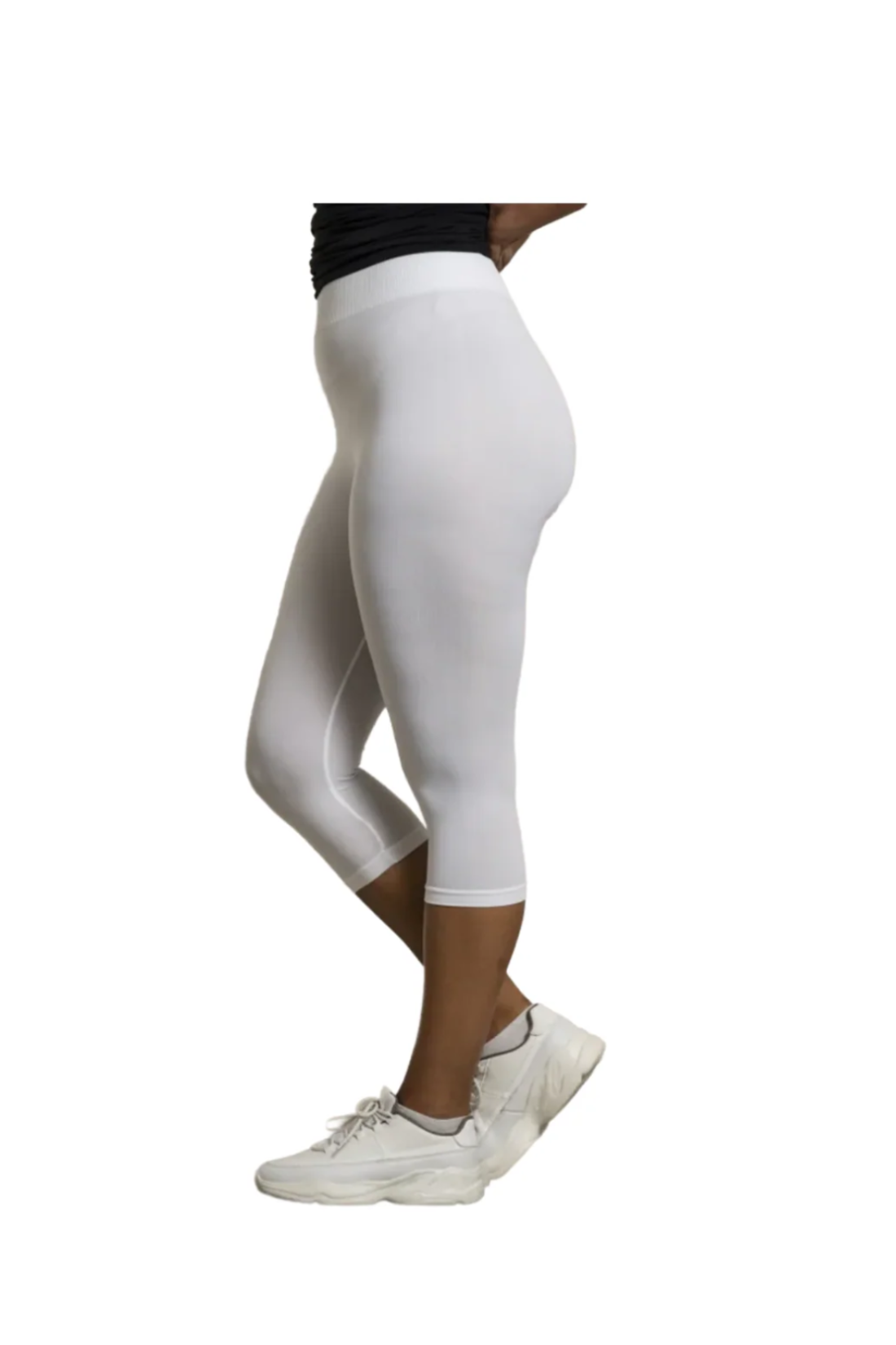 New York - leggings 3/4 hvid