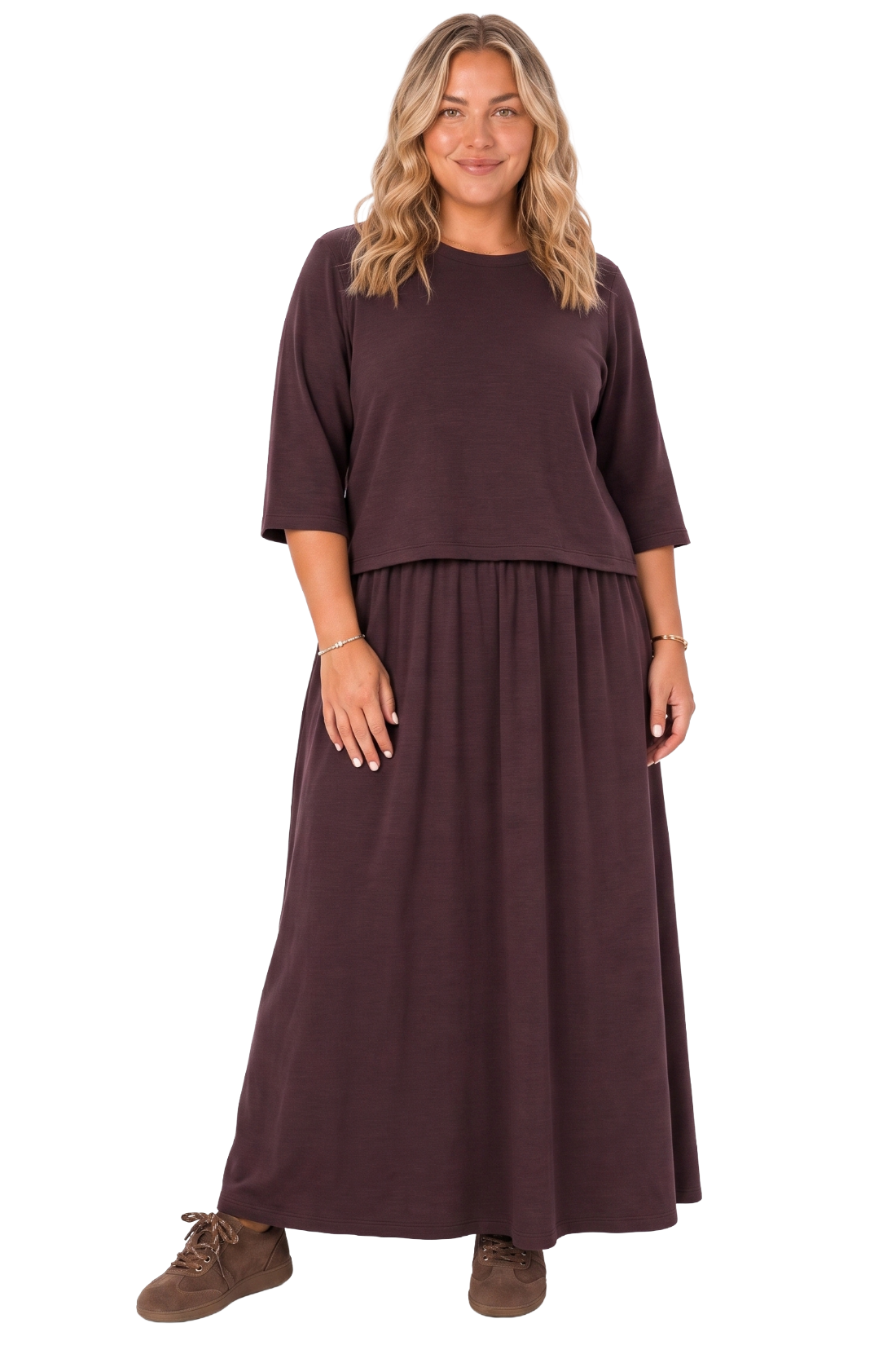 Sabina 115 - kjole plum