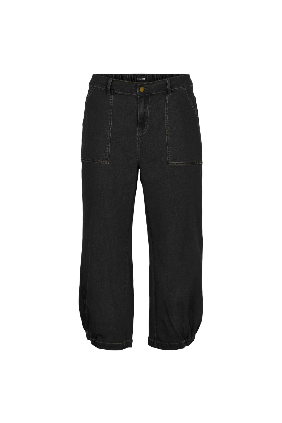 Clara - bukser denim sort
