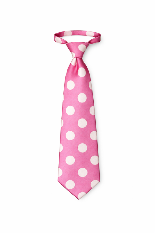 Smalt Slips -pink dots