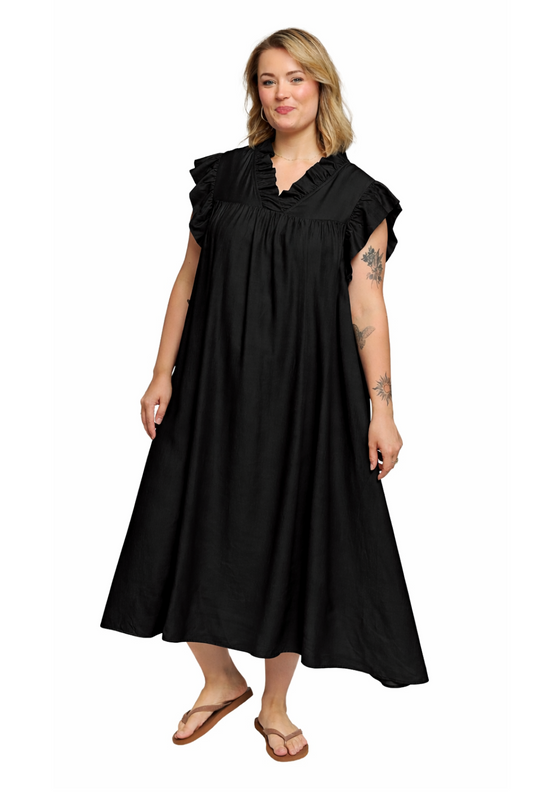 Greta - kjole sort