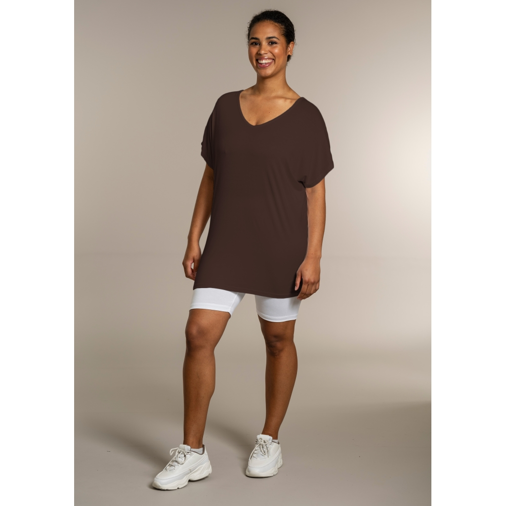 Amsterdam - T shirt brun