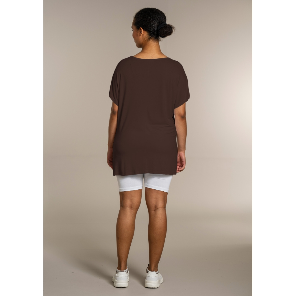 Amsterdam - T shirt brun