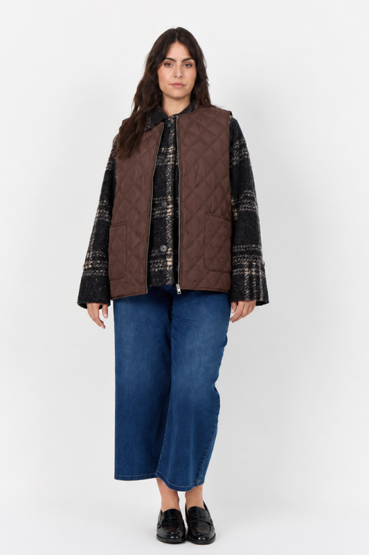 Stacie 13 - vest brun