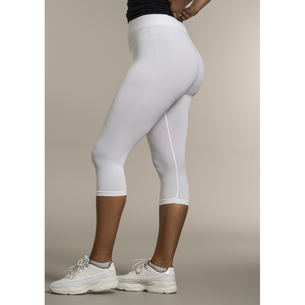 New York - leggings 3/4 hvid