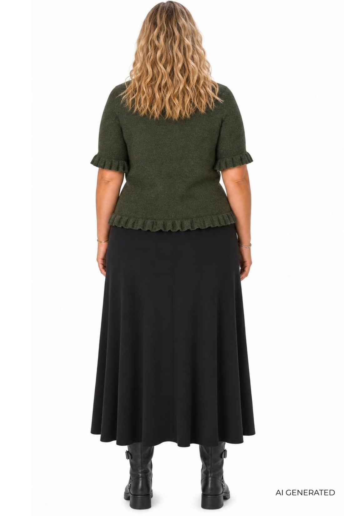 Chanin 5 - pullover grøn